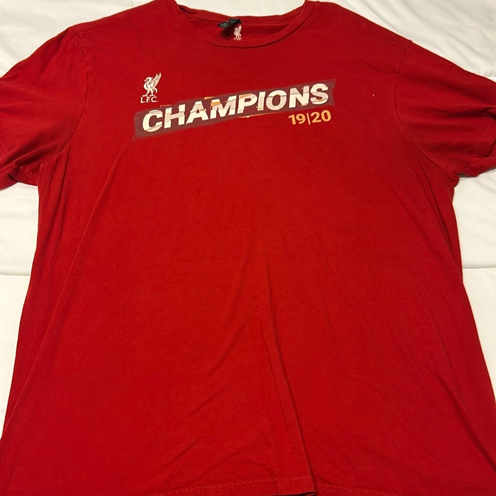 Liverpool Football Club LFC 19/20 Premier League Champions Shirt